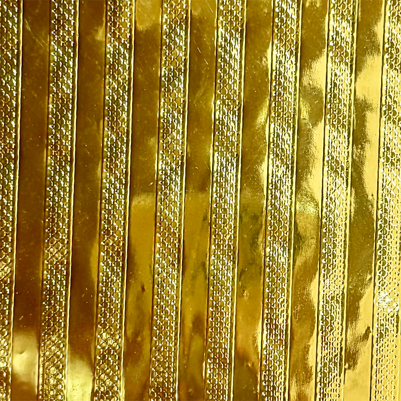 Gouden sticker gordijnroede